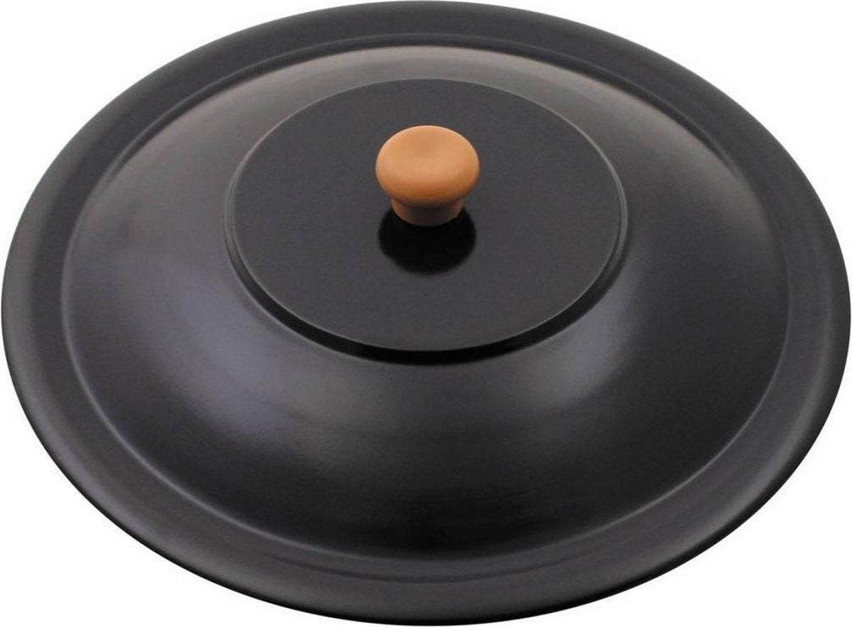 MFH Deksel Emaille voor Hongaarse kookketel 10 Liter - diameter 34 cm.