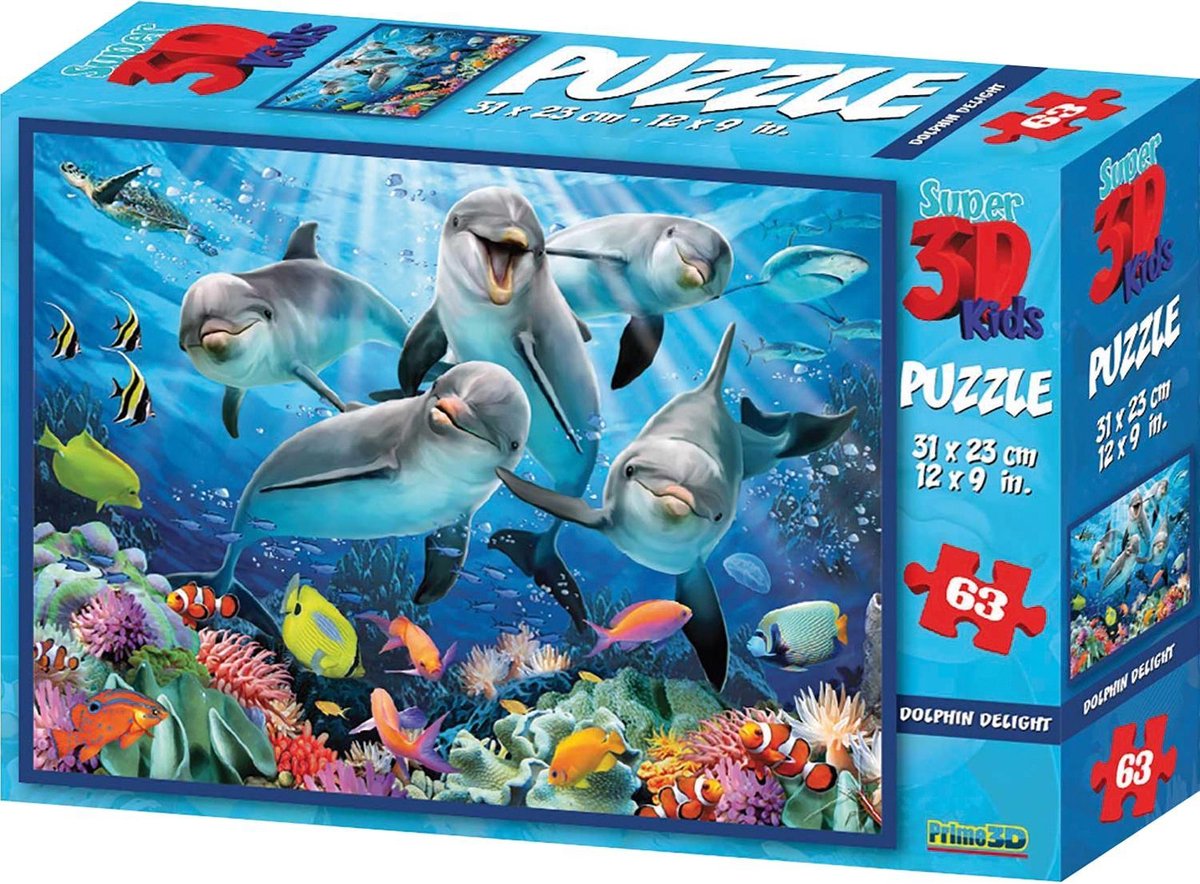 Philos 3D Puzzel Dolphin Delight