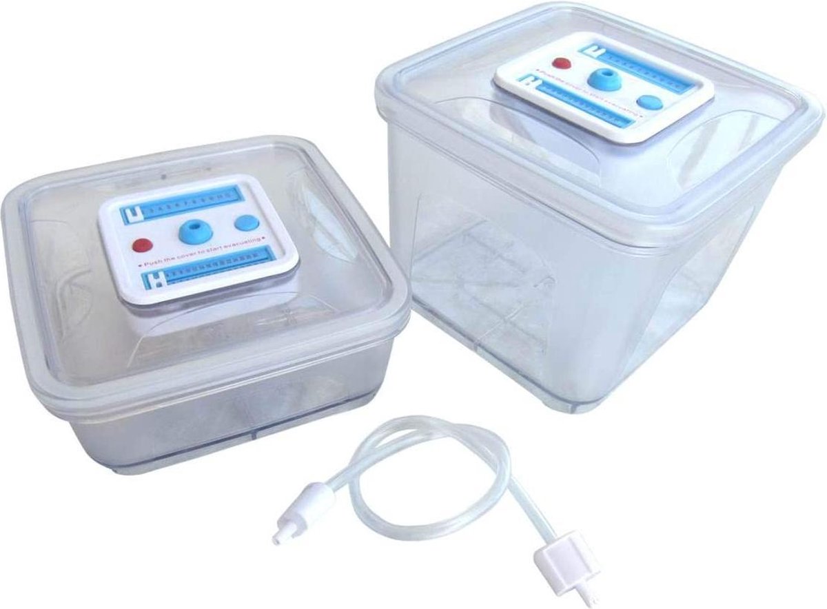 Gastroback 46111 vacuümcontainer set 2 TLG. (hoekig)