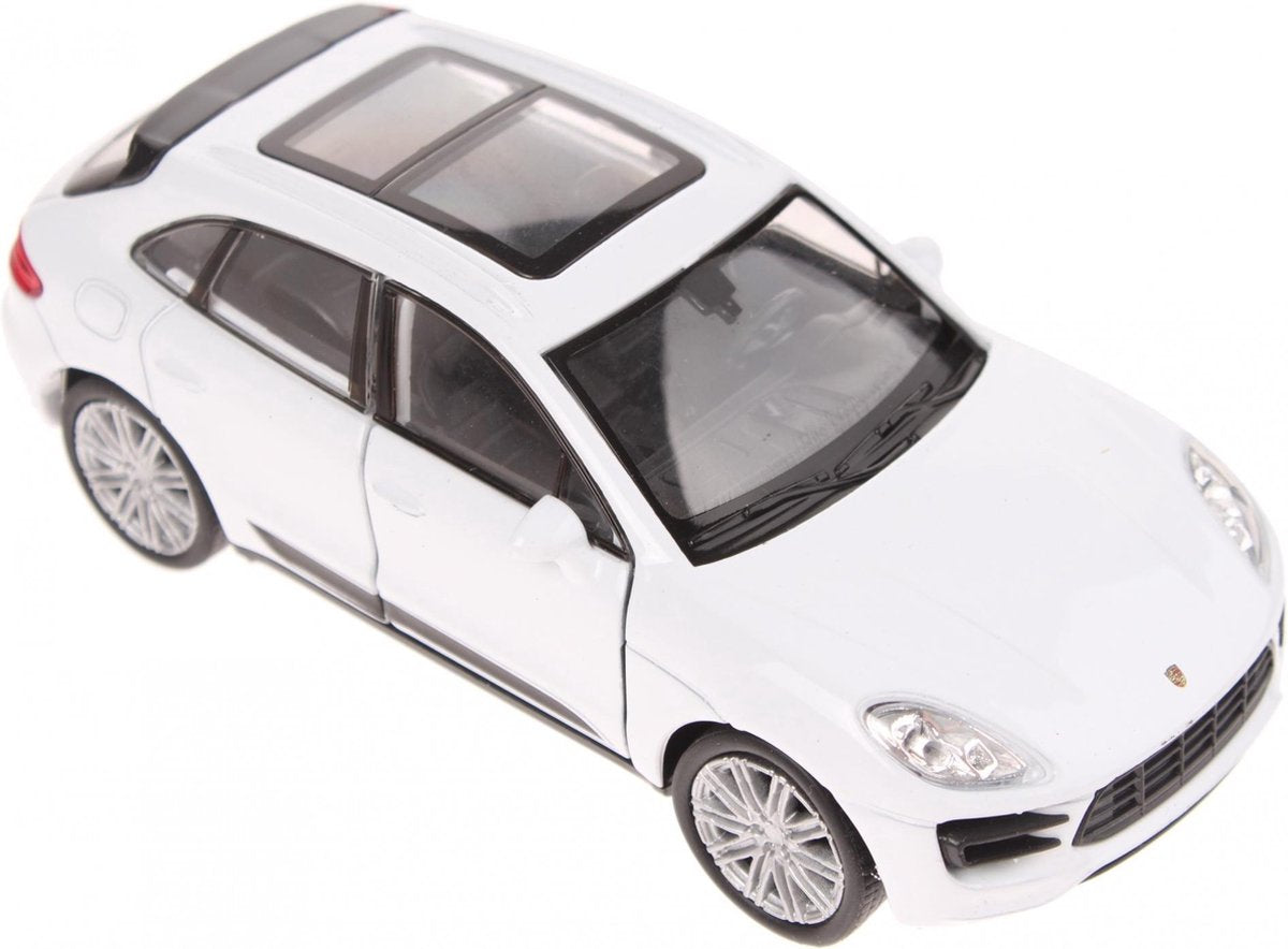 Welly Schaalmodel Porsche Macan Turbo Wit
