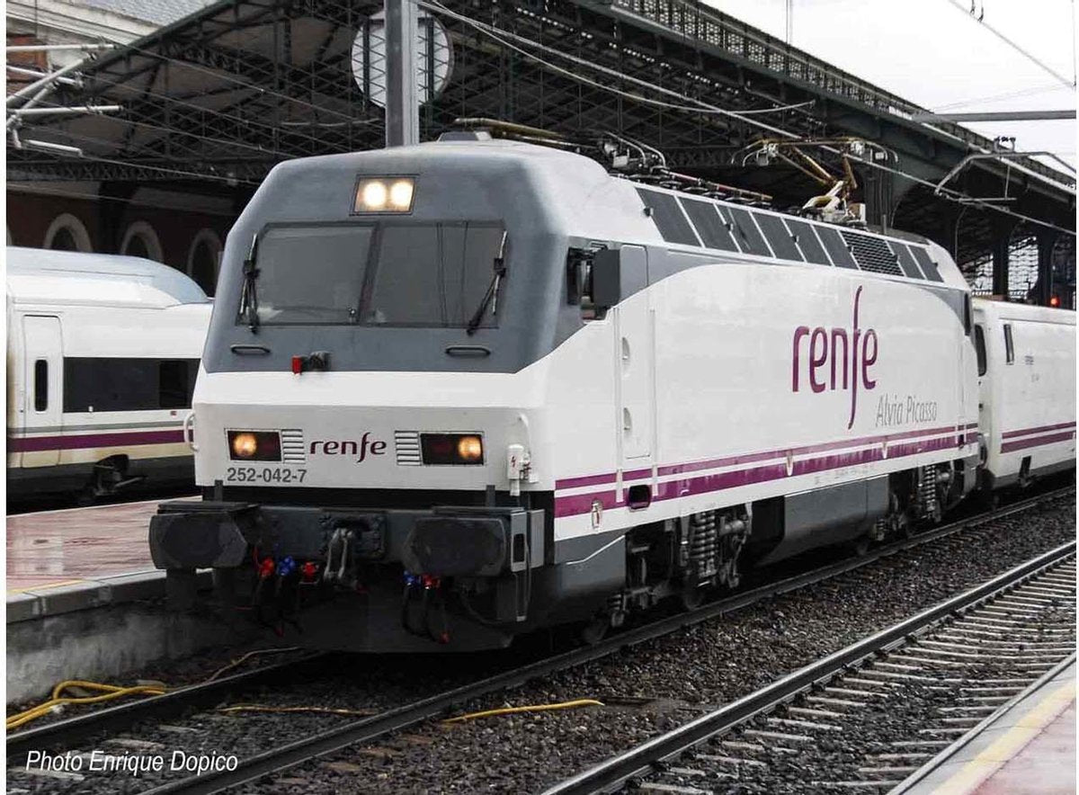 Arnold - Renfe 252 Electric Loc Alvia Picasso W/pu Vi (6/21) * - ARN-HN2452 - modelbouwsets