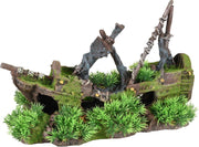 Aquarium decoratie Moza Scheepswrak  - 32 x 14 x 21 cm