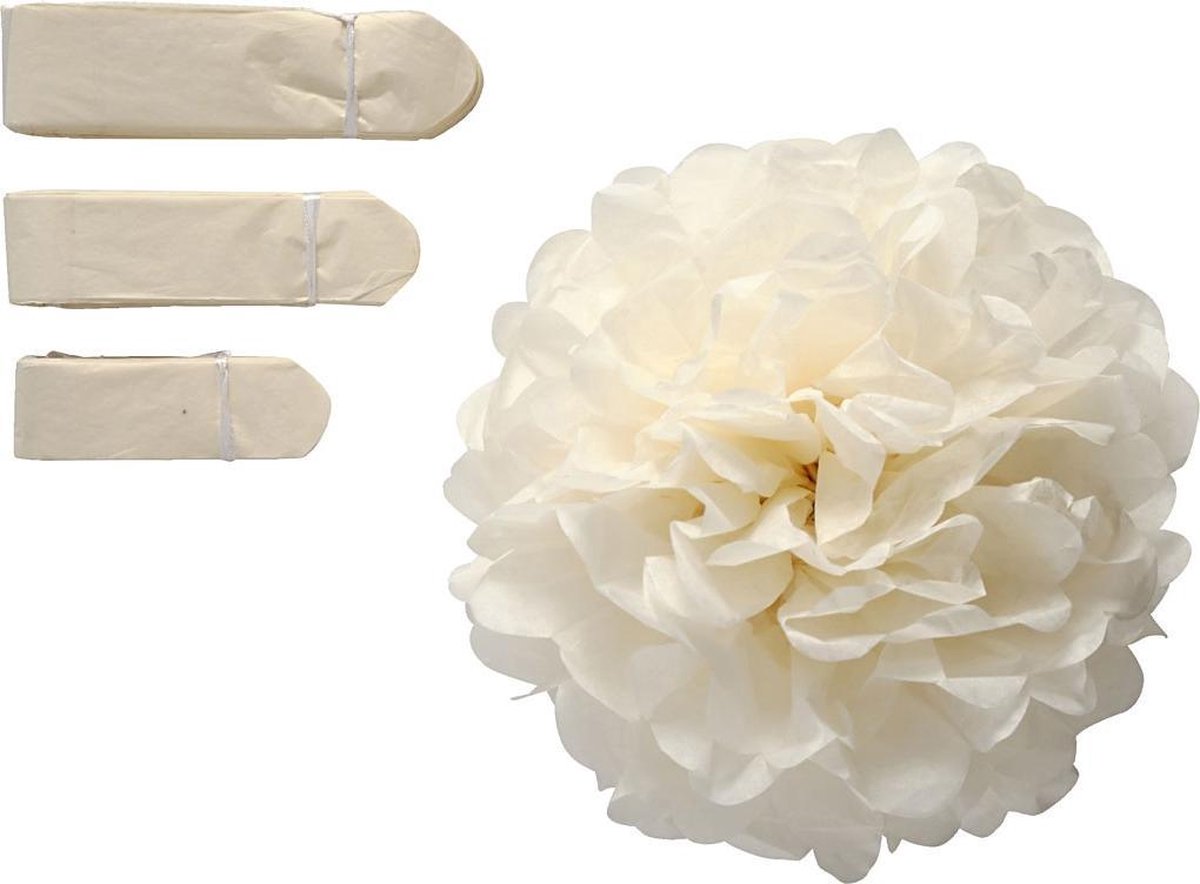 Pompon van papier