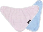 Mum2Mum- Bamboo Bandana Bib-  Roze Streep