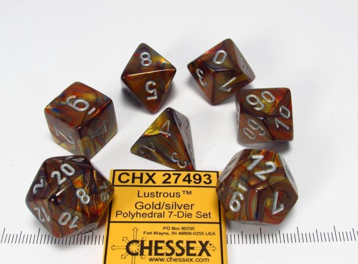 Chessex dobbelstenen set