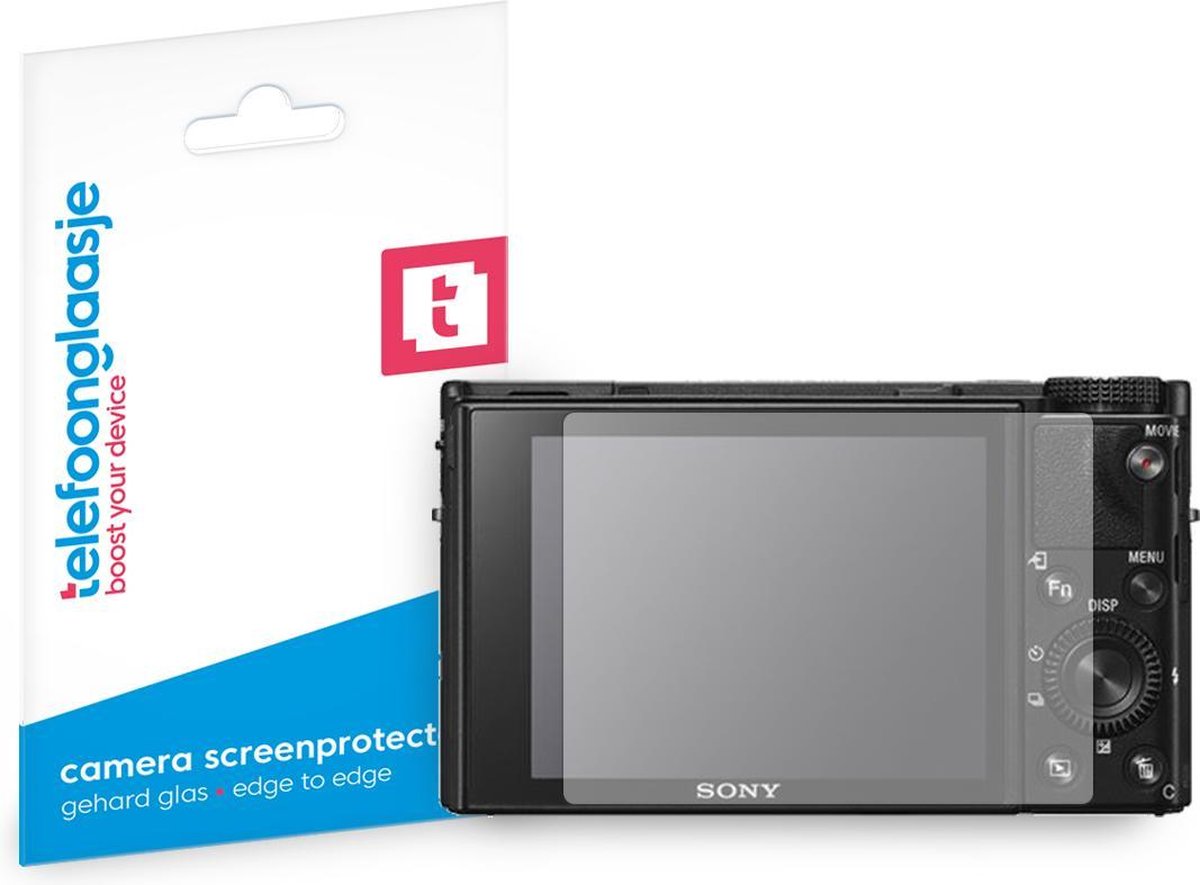 Sony RX100 VI screenprotector gehard glas