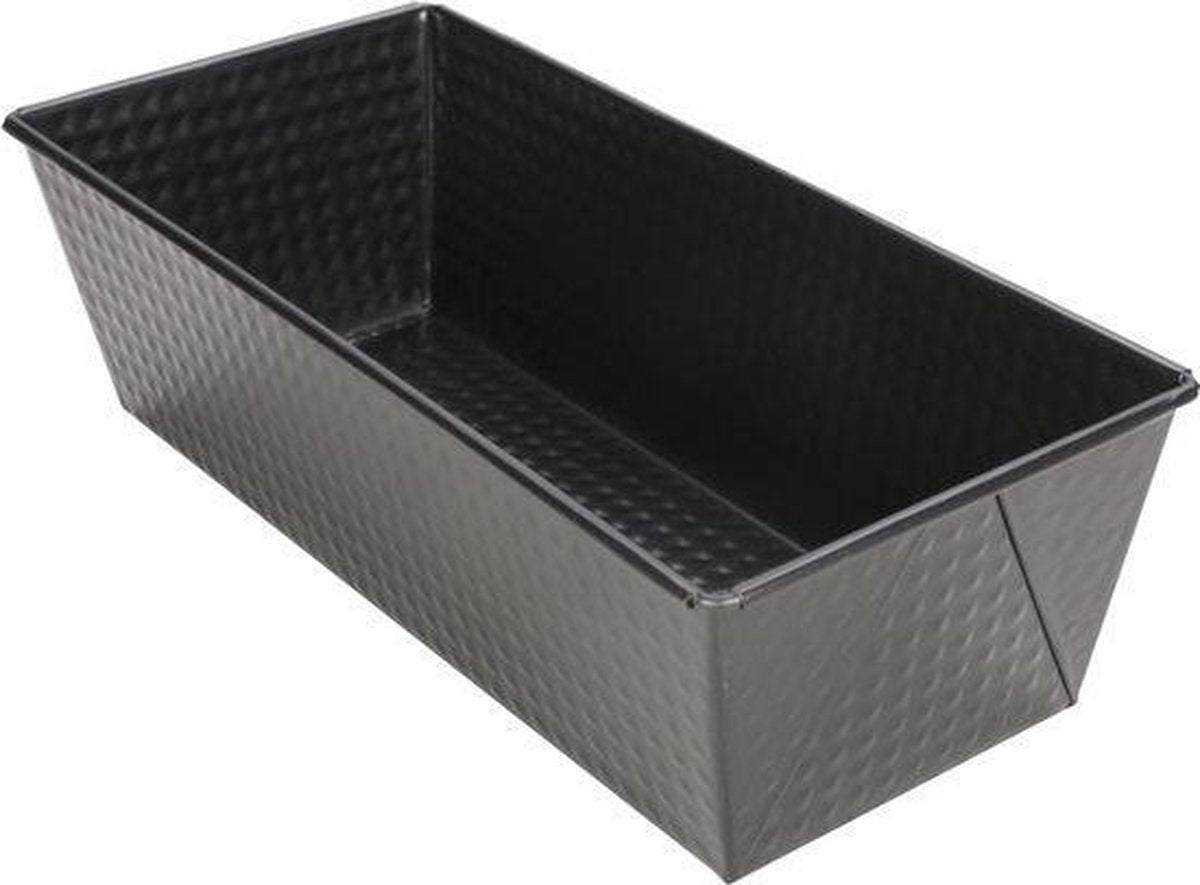 Cakevorm Zwart Gusta 26 x12 x 7 cm  - 2 stuks