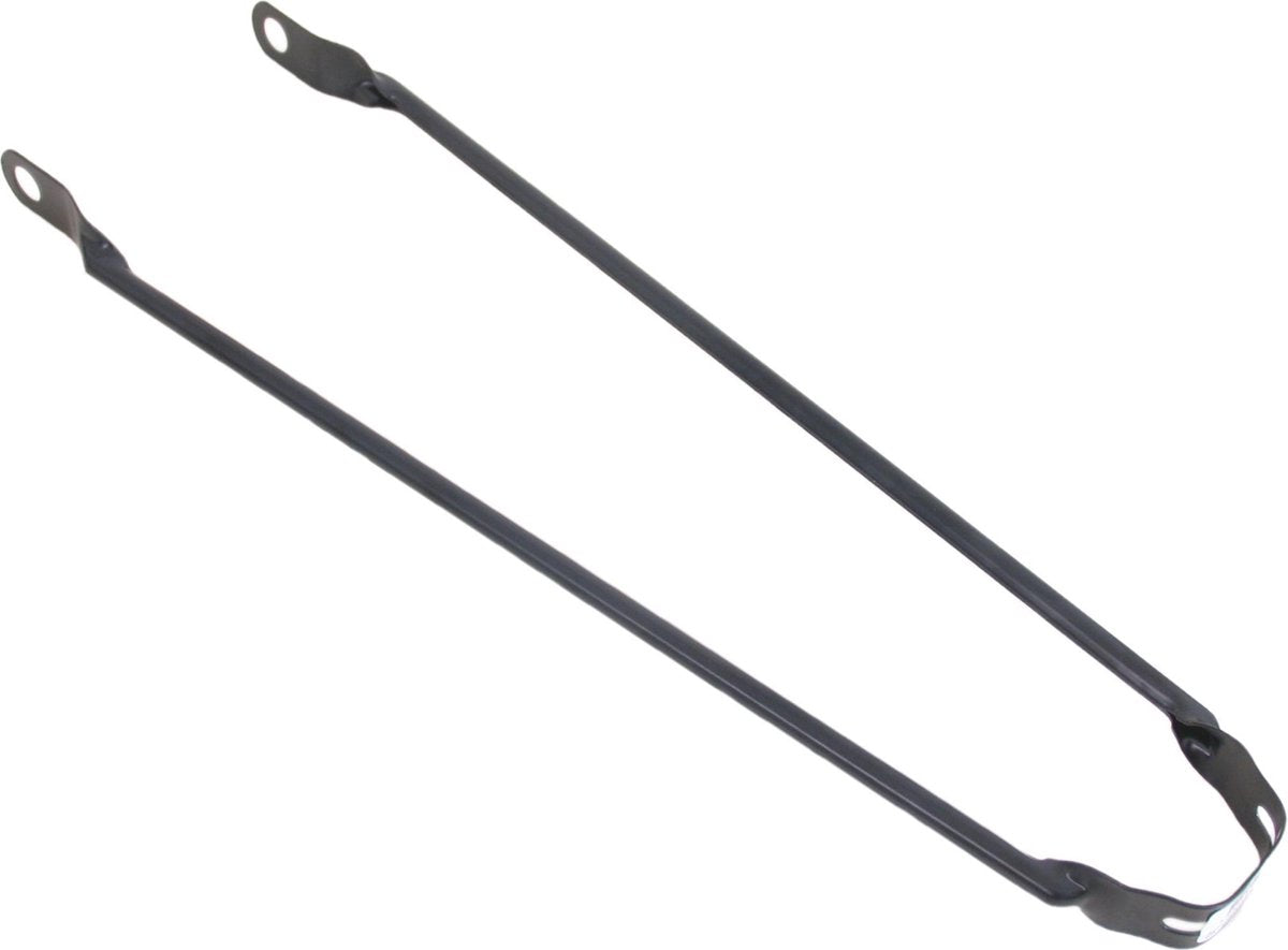 Spatbordstang 28 inch mat zwart - ZWART