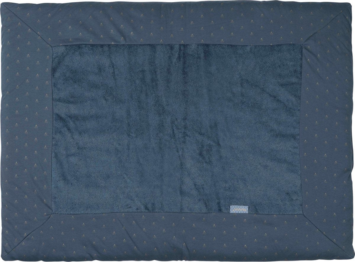 Pericles Boxkleed 75 X 95 Cm Katoen/bamboe Donkerblauw