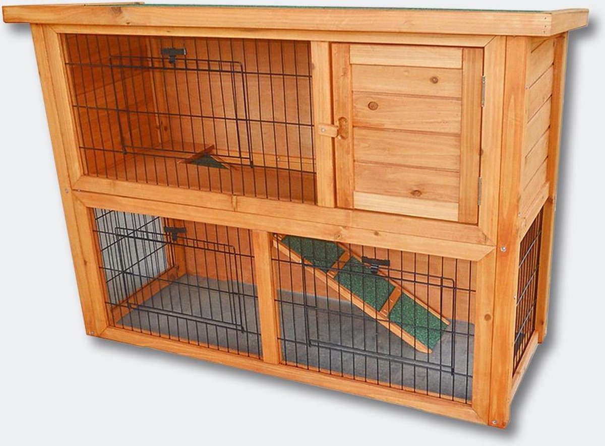 WorldPet Konijnenhok 115 x 45 x 80.3 cm