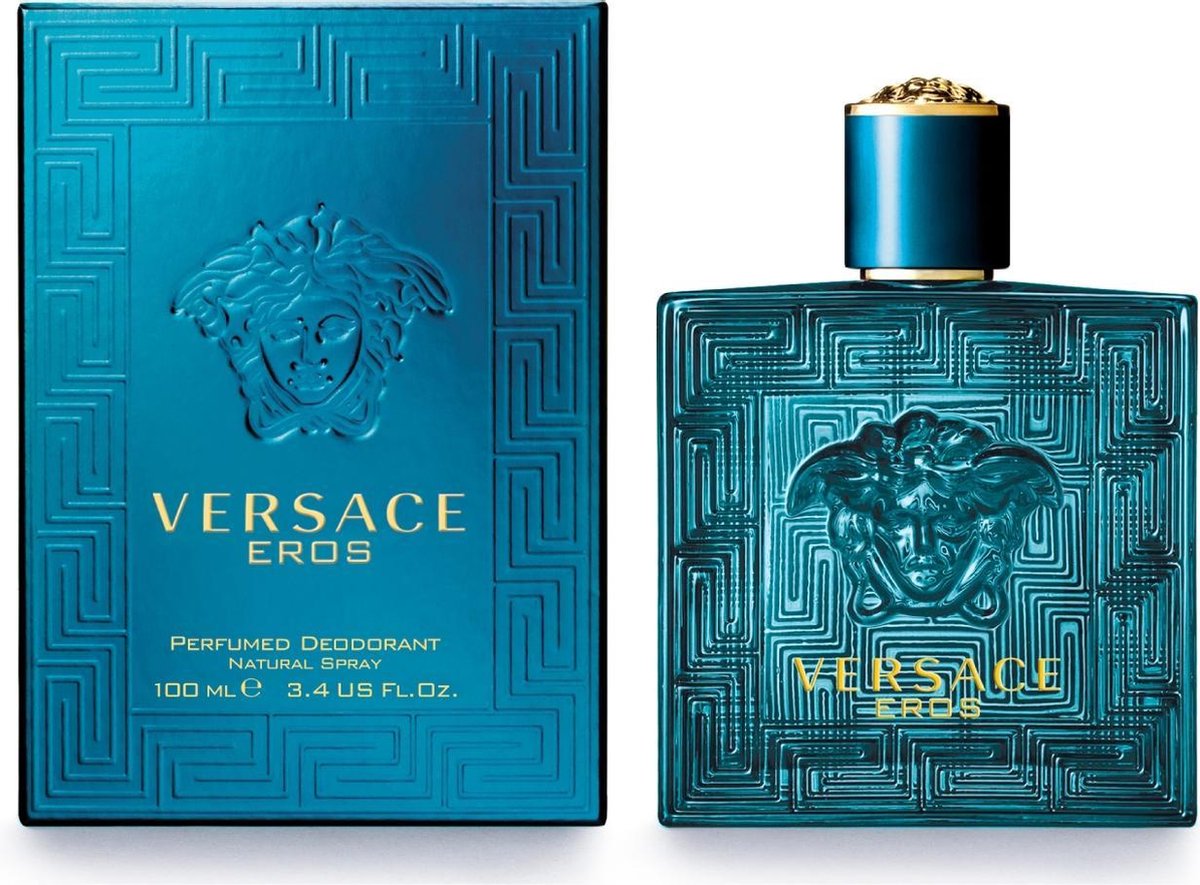 Versace Eros Mannen Spuitbus deodorant - 100 ml