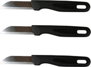 Cuisinier Deluxe Schilmesje Zwart (3 Stuks)