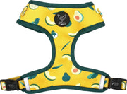Vibfy - Flexity Y - Duurzaam honden tuig/harnas - Avocado Yellow! - Maat M - 49 – 71 CM