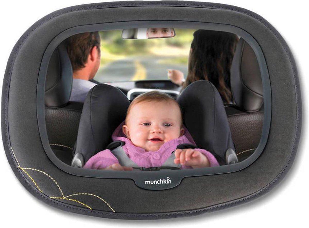 Munchkin Baby in sight Mega Mirror Autospiegel - Zwart