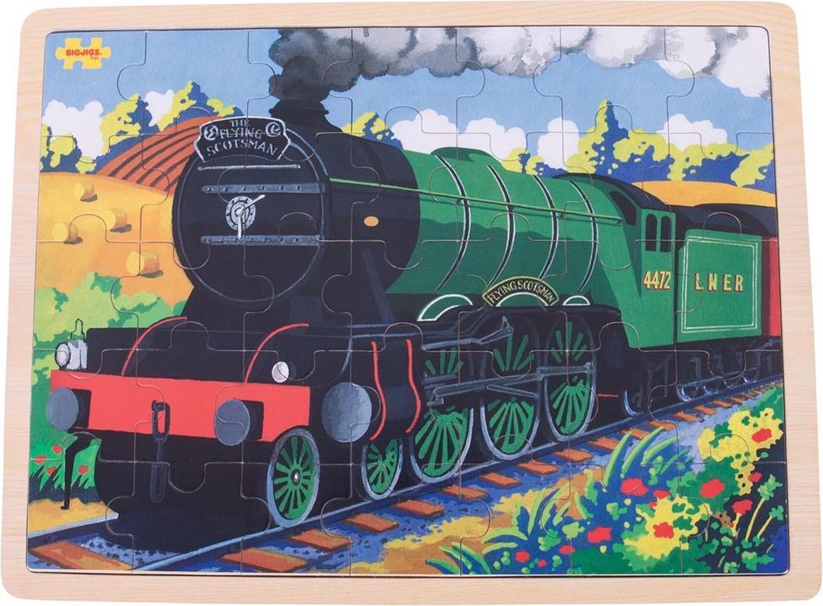Bigjigs Flying Scotsman 35 pce puzzle