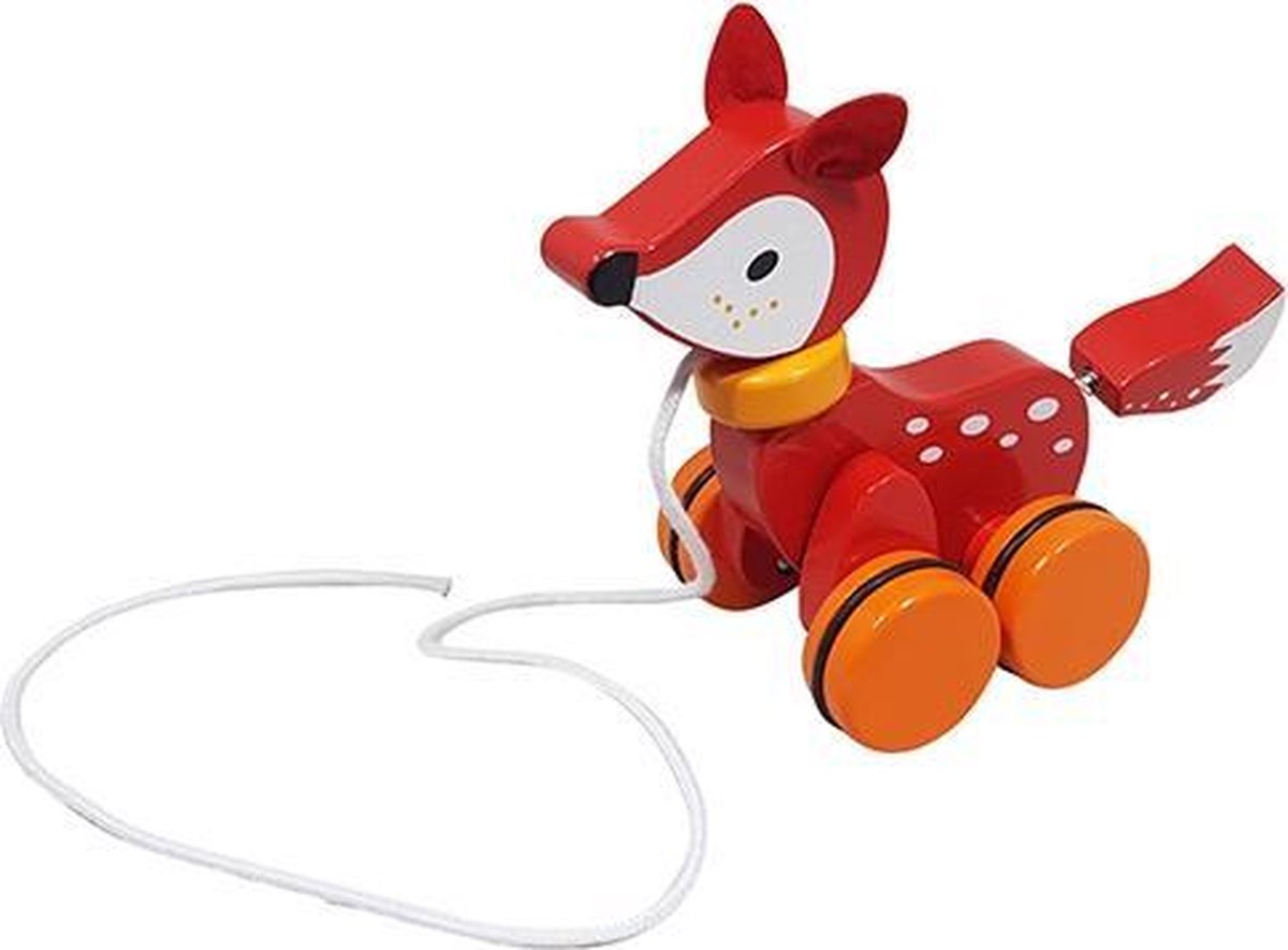 Playwood trekfiguur vos