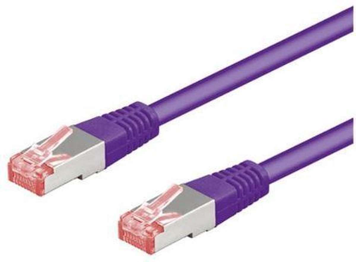 Geen 111202 - Cat 6 UTP-kabel - RJ45 - 3 m - paars