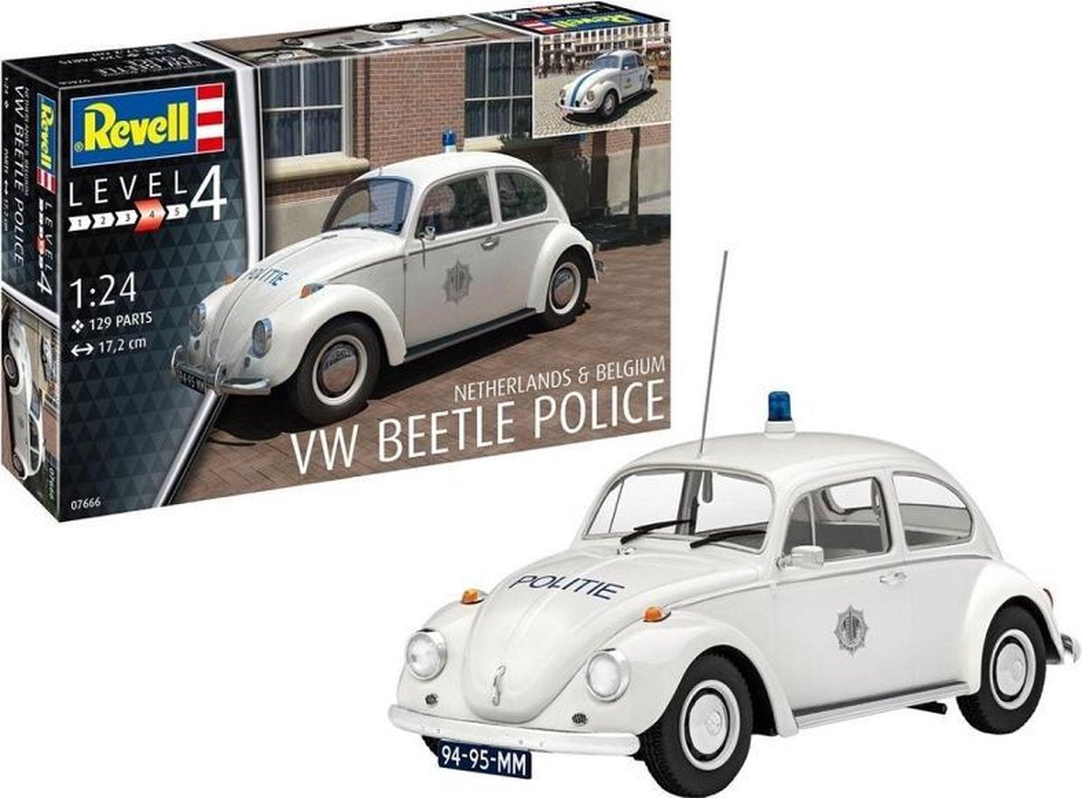 Revel VW kever politie Nederland (modelbouw