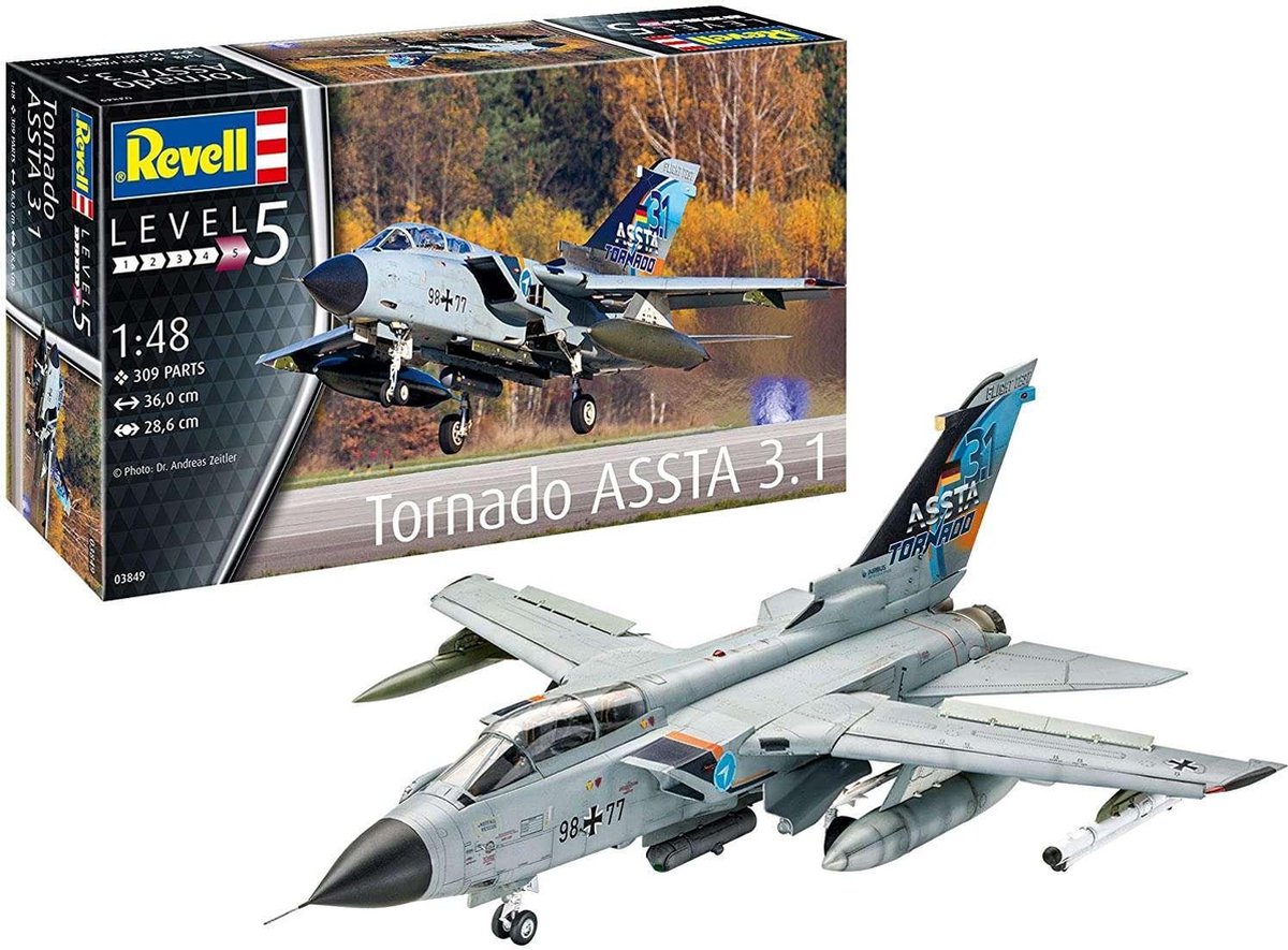 1:48 Revell 03849 Tornado ASSTA 3.1 Plastic kit