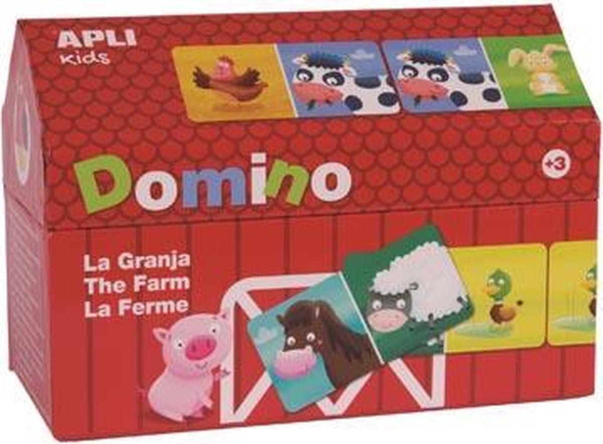 Apli Kids domino met 28 stukken