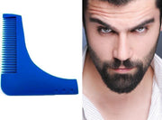 Doodadeals® Pro Baardstijler – Baardkam – Blauw – 1 stuk