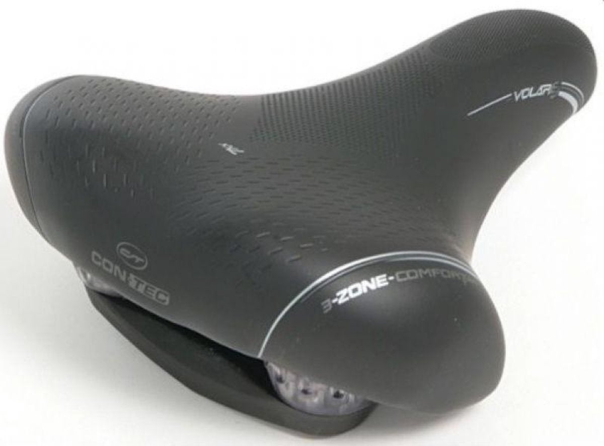 Contec - Fietszadel - Zwart