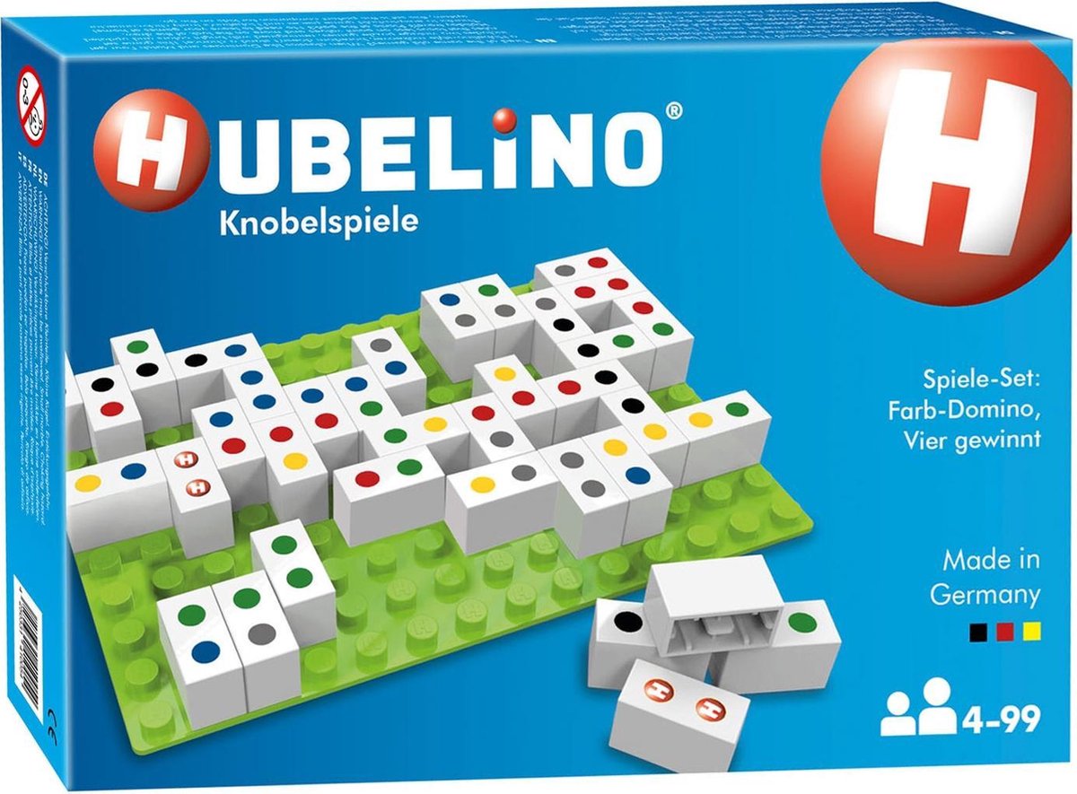 Hubelino Regenboogdomino's & Vier Op Een Rij 71-delig (du)