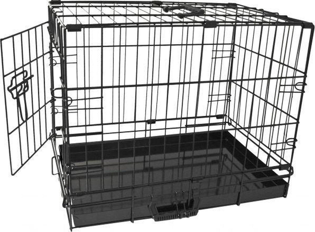 Boon bench 1 deurs zwart 49x32x40 cm