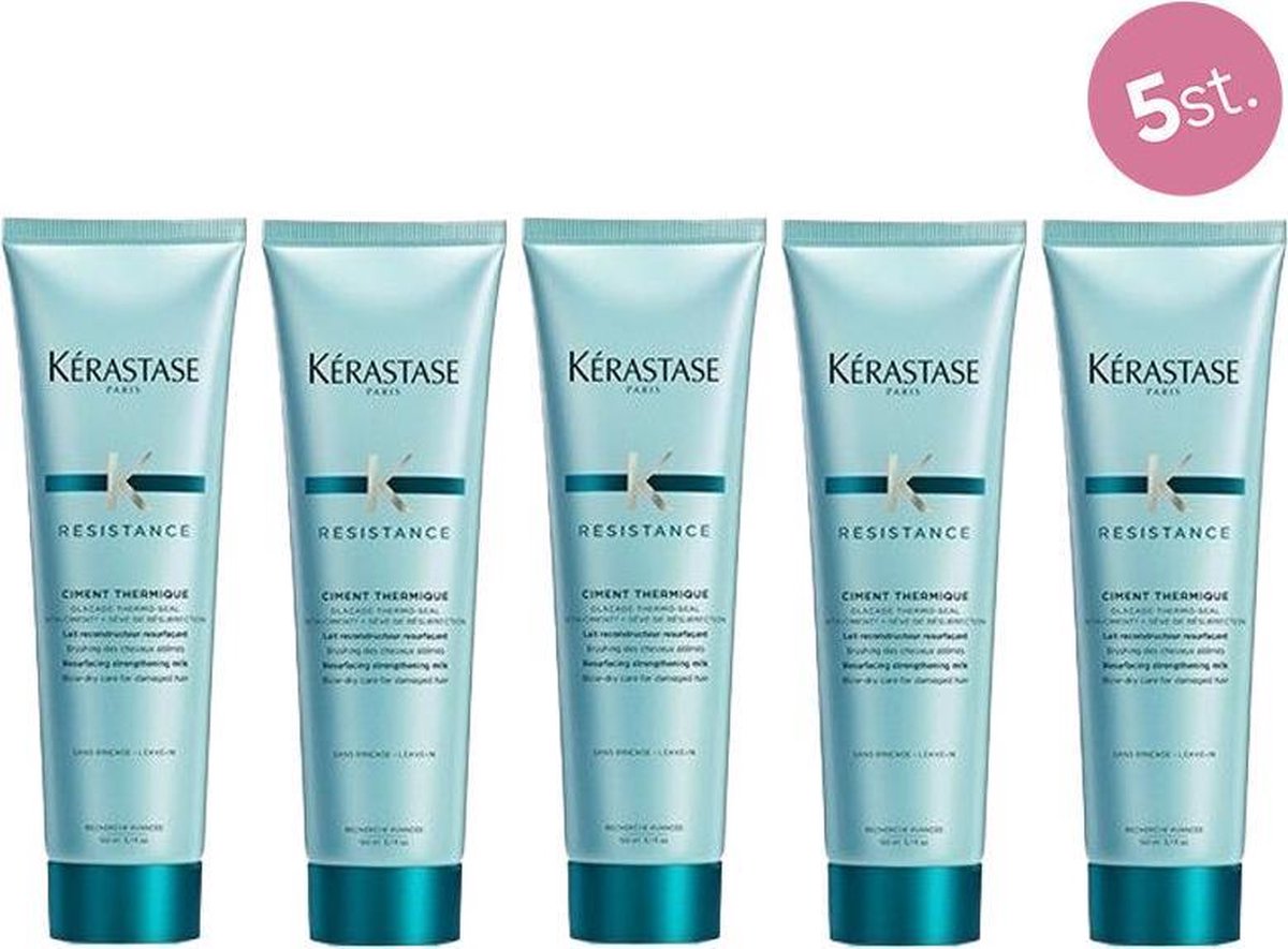 5X Kérastase Résistance Ciment Thermique 150ml
