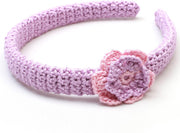 Naturezoo Haarband Bloem Paars/roze
