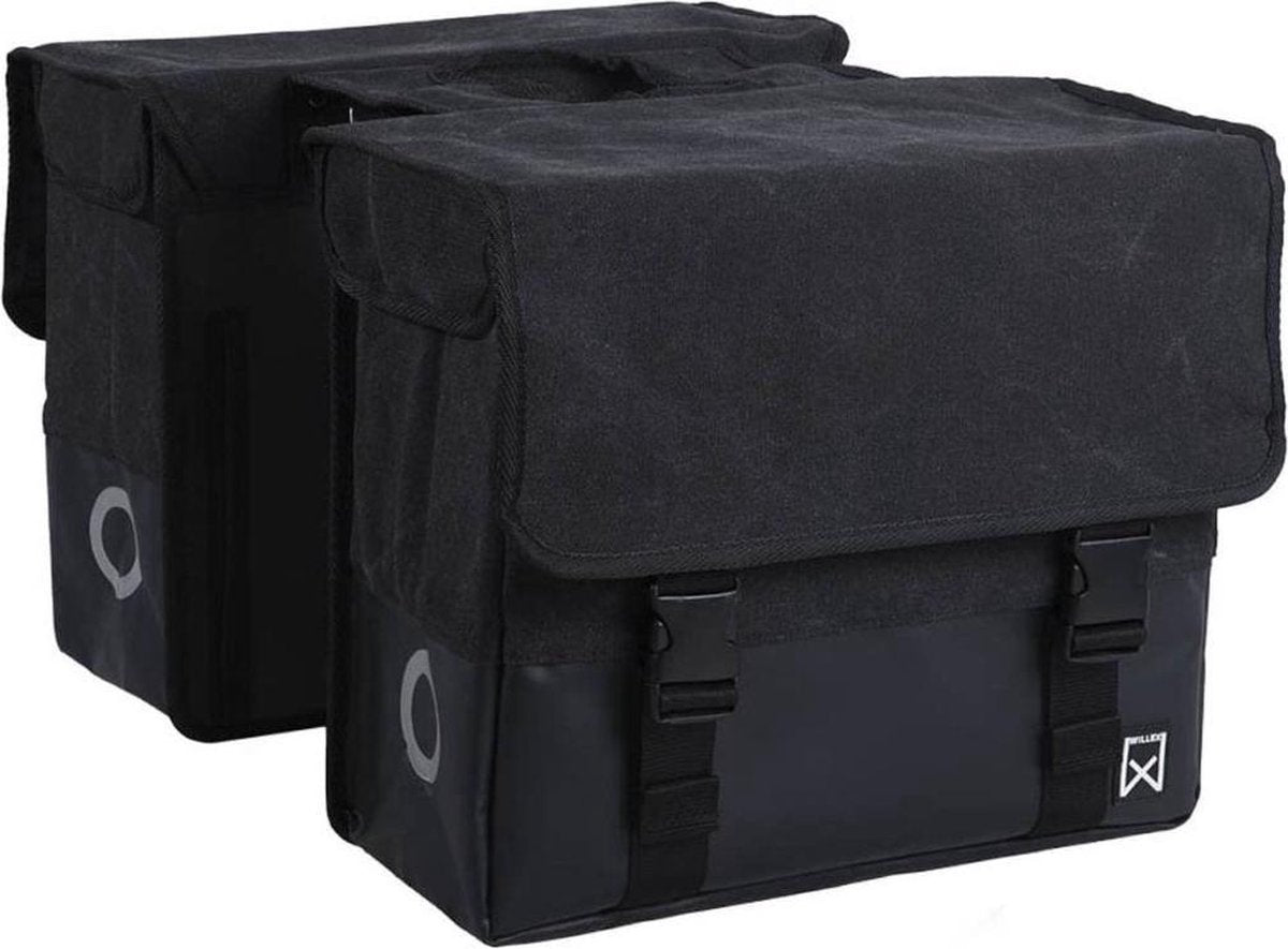 Willex Fietstas 48 L zwart en matzwart