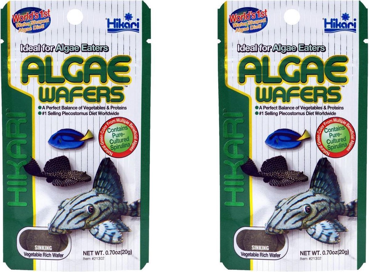 Hikari algae wafers 20 gram per 2 zakjes