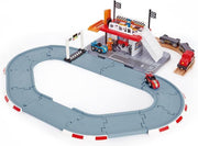 Hape Racebaan Race Track Station Hout 63