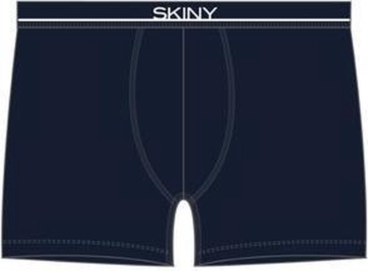 Boxershort  met lange pijpen | heren | S | kroonblauw