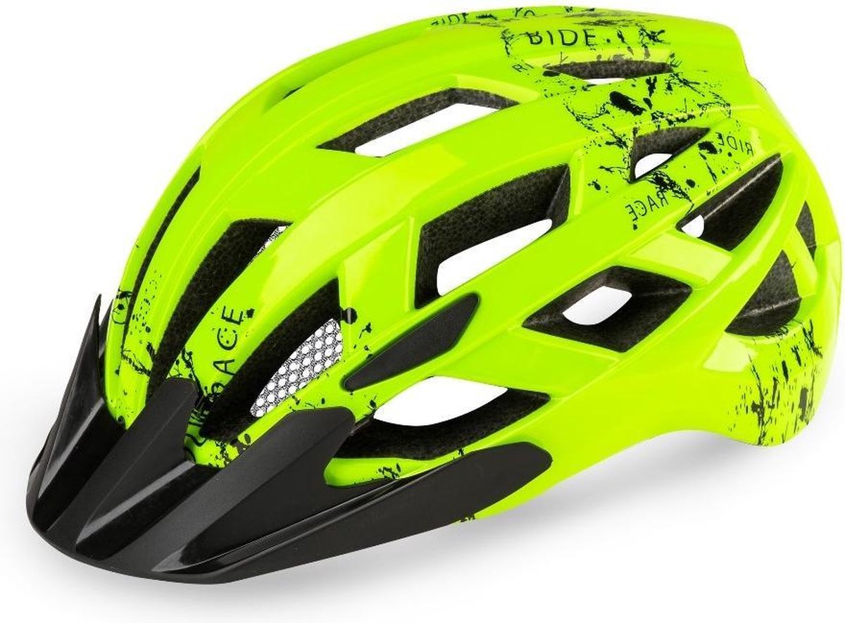 Lumen Kinderen Fietshelm Geel S (52 - 55cm)
