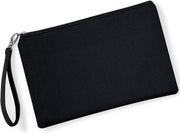Canvas Wristlet Pouch (Zwart)