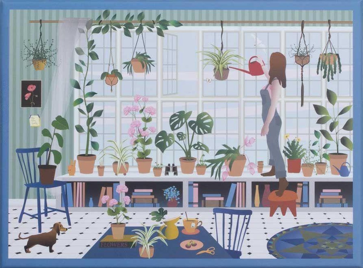 ViSSEVASSE Plant Lover - 1000 Puzzel