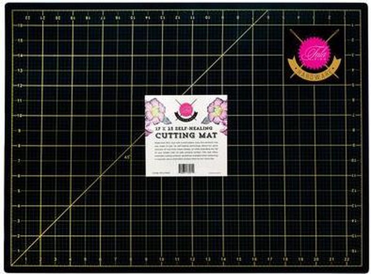Tula Pink snij mat zwart