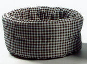Dierenmand - Block Basket -  zwart - Doornee 35 cm