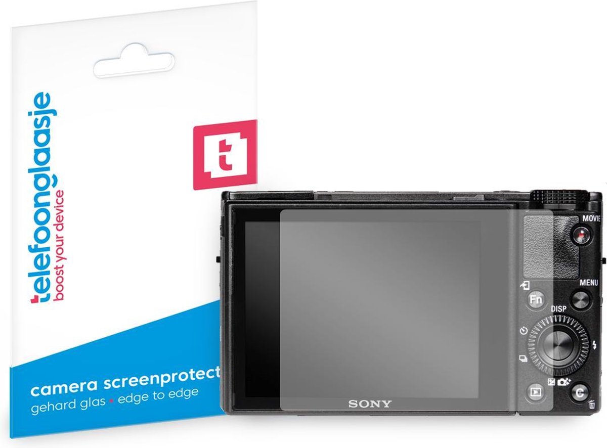 Sony RX100 III screenprotector gehard glas