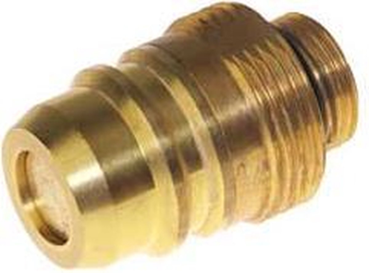 Euro Nozzel adapter LPG Euroconnector met terug slag klep