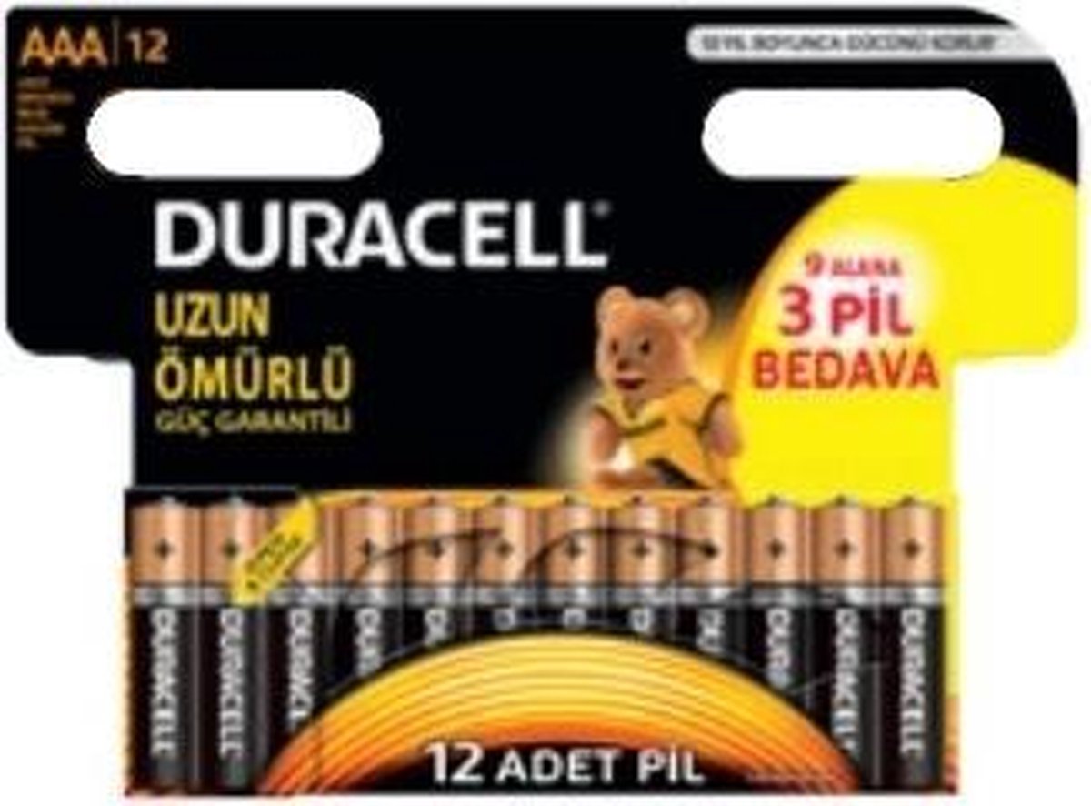 Duracell 5000394203389 household battery Single-use battery AAA Alkaline 1