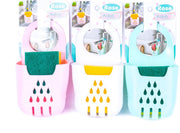 Sponshouder Roze| Zeephouder | Tandpasta/borstelhouder | Gootsteen Organizer