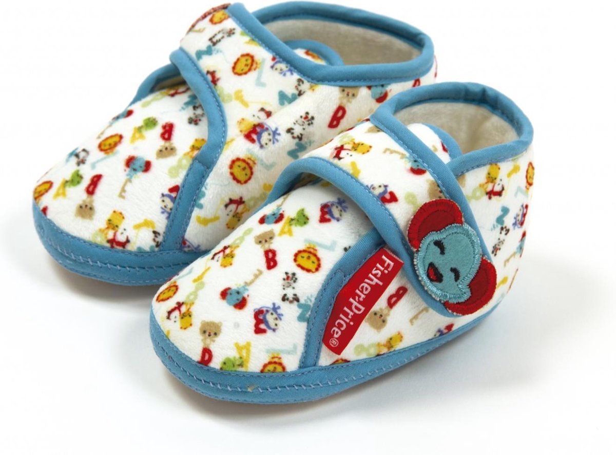 Fisher-price Slofjes Olifant Wit/blauw 2 - 3 Jaar