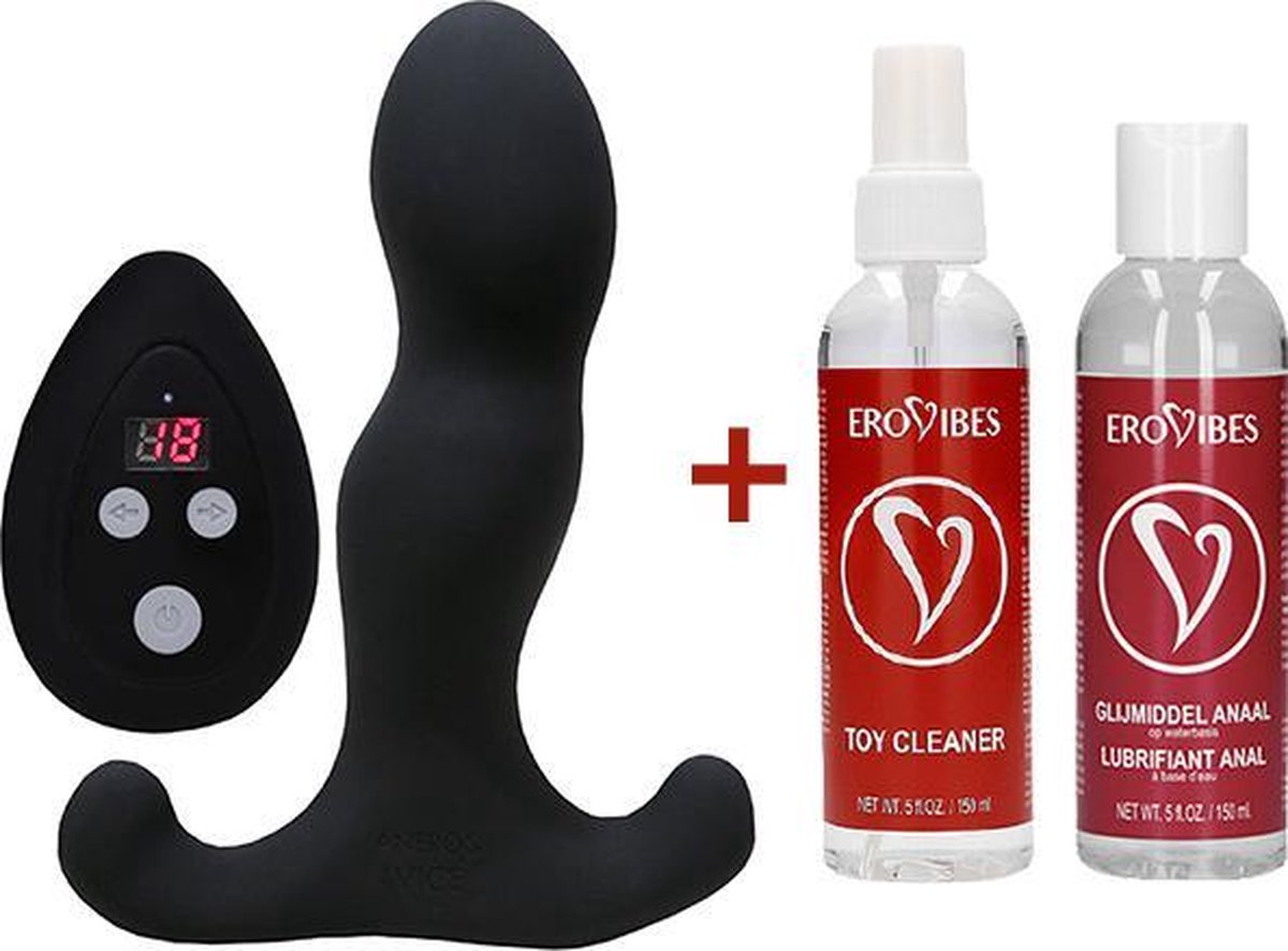 Aneros Vice 2 Prostaat Vibrator met Afstandsbediening Voordeelpakket