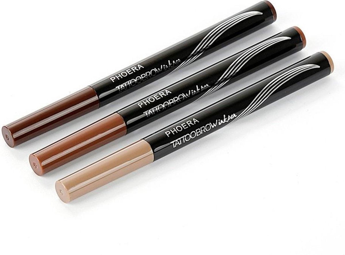 PHOERA™ Tattoo Brow wenkbrauwpen - 01 - Blonde
