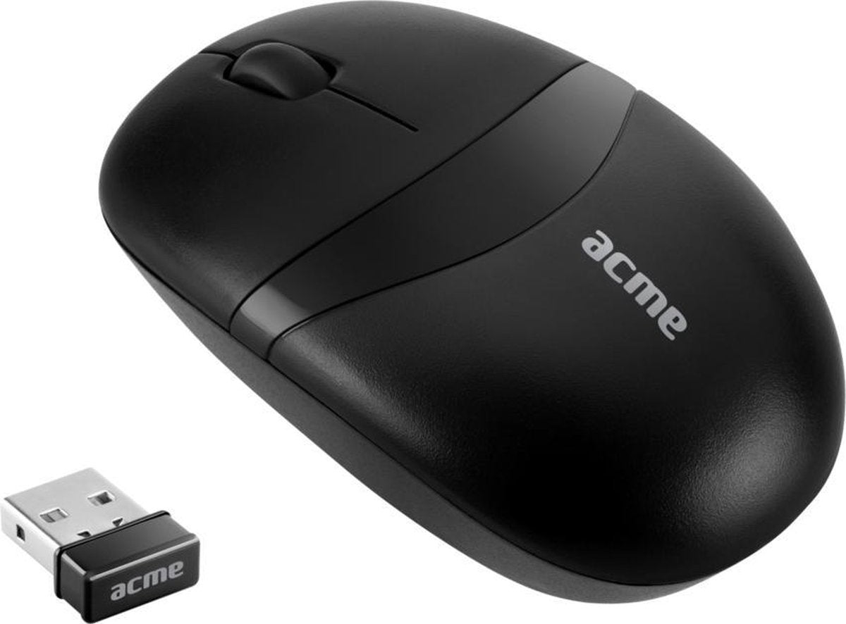 ACME MW16 muis RF Draadloos Optisch 1000 DPI Ambidextrous