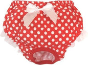 Croci periodiek broekje polka dot rood / wit Xxs 15-20 cm
