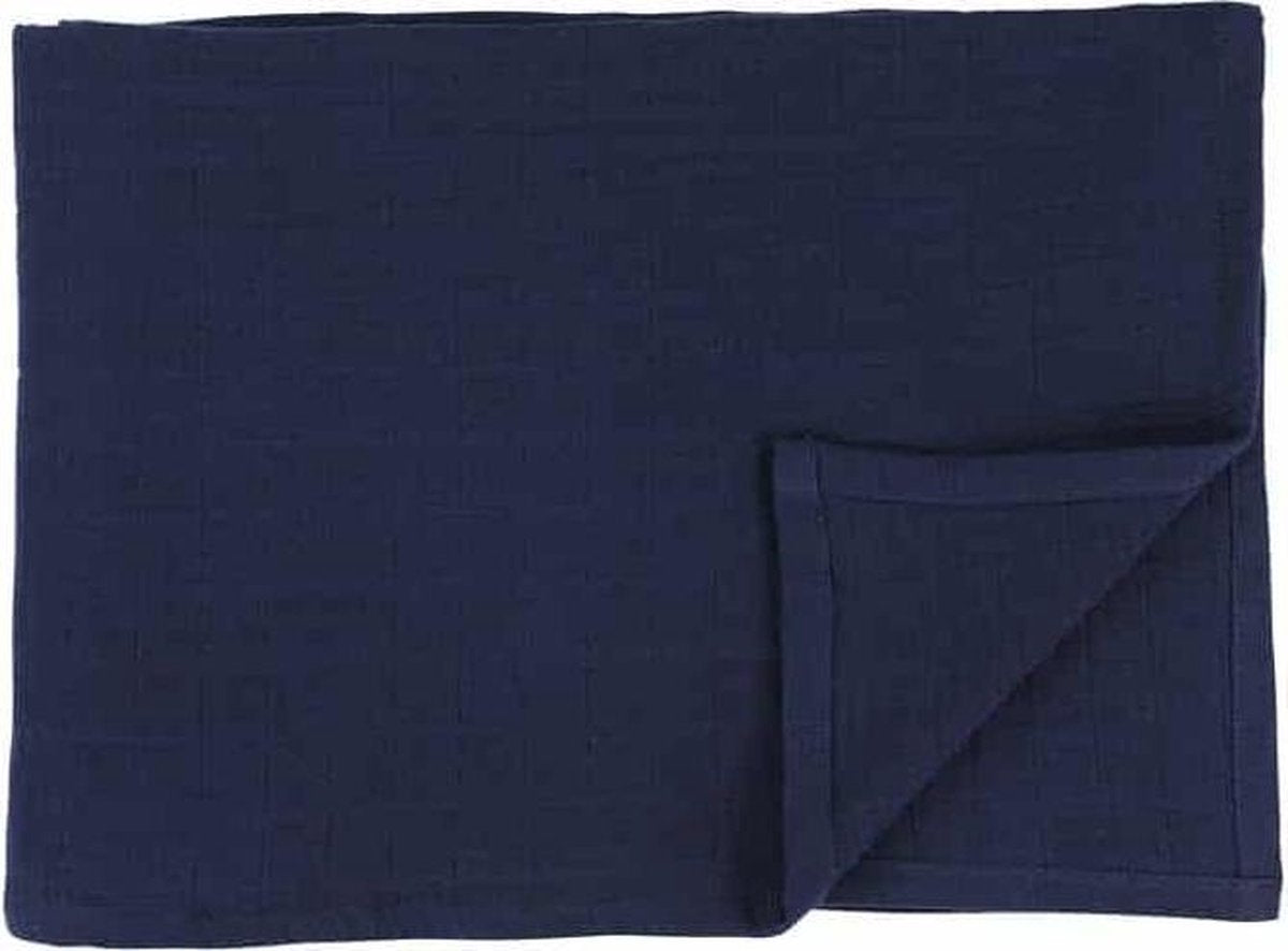 Les Rêves d'Anais set 2 large hydrofiele doeken Bliss Blue