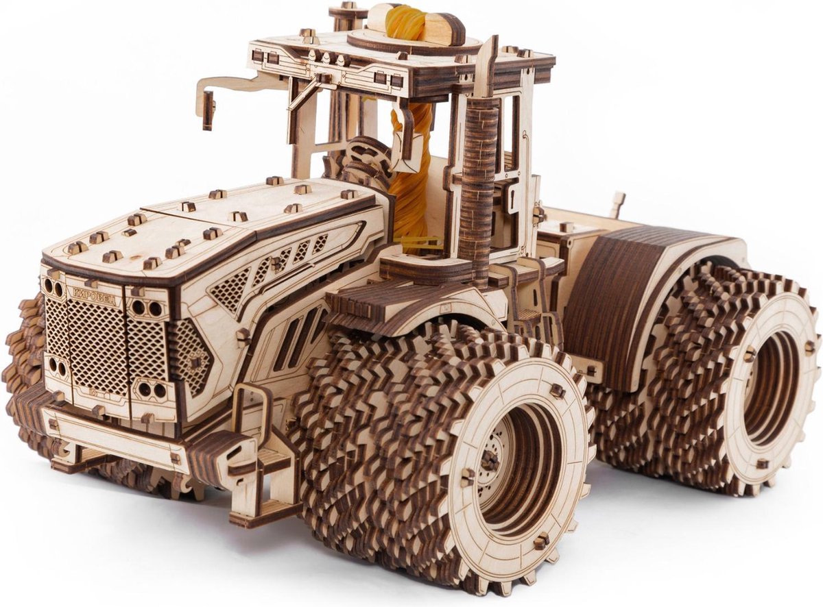 Eco-Wood-Art 3d Puzzel Cm Tractor K-7m 35 X 22 Cm Hout 596 Stuks
